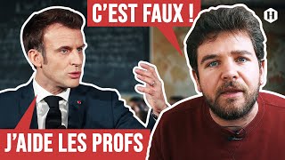 Comment Macron appauvrit encore les profs [upl. by Ever]