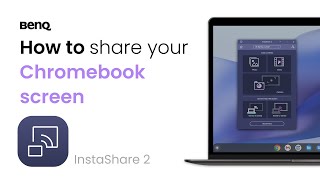 How to share your Chromebook  BenQ [upl. by Sayette]