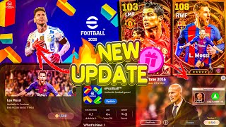 eFootball™ 2025 Mobile Big Update Is Here eFootball™ v400 Update [upl. by Bosson587]