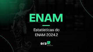 Estudar lei seca para o ENAM  Estatísticas do ENAM 20242 [upl. by Anemix]