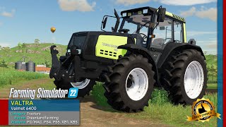 VALTRA Valmet 6400  Farming Simulator 22 FS22 Mods Review 2K 60Hz [upl. by Marijane]