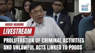 LIVE House hearing on the proliferation of criminal activities and unlawful acts  Replay [upl. by Lunsford]