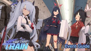 Blue Archive Global  Trip Trap Train Event Guide [upl. by Gnoht]