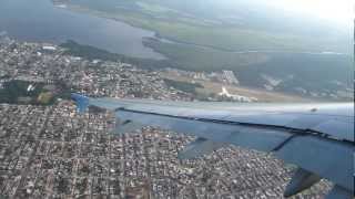 Airbus A320 Despegando de MMCM Chetumal QR México [upl. by Naruq]