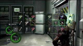 Resident Evil 5 HD Professional Chapter 52 Uroboros Research Facility amp Boss Battle Mkono P30 [upl. by Enylekcaj]