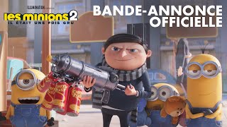 Les Minions 2  Il Était Une Fois Gru  Bande annonce VF Au cinéma le 6 juillet [upl. by Sisile]