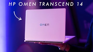 HP OMEN Transcend 14  The THIN Gaming Giant [upl. by Boni]