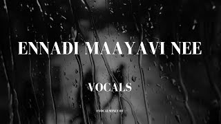 Ennadi maayavi nee vocals  vada chennai  without music vocalsonly VocalsOnly01 [upl. by Rudelson23]