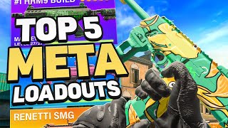 TOP 5 NEW META LOADOUTS for WARZONE SEASON 4 [upl. by Jacquie]