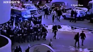 SS Lazio Ultras  Milan  Coppa Italia First leg  Italy 1998 [upl. by Aissak]