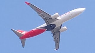 JDL Airlines B737 Afternoon Departure at MactanCebu Intl Airport CEBRPVM [upl. by Mapes]