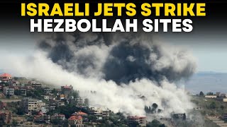 IsraelHamas War LIVE Israeli Jets Strike Hezbollah Sites In Southern Lebanon  Hezbollah News LIVE [upl. by Rudman]