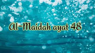 SURAT AL MAIDAH AYAT 8  BACAAN DAN ARTINYA [upl. by Solahcin]