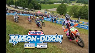 24 Mason Dixon GNCC Raw Race Highlights  Pro Bikes [upl. by Llennhoj72]