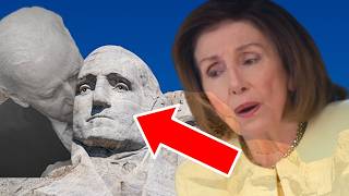 Nancy Pelosi Suggests Adding Joe Biden to Mount Rushmore [upl. by Ahseal]