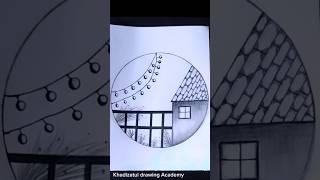 Easy circle drawing 💖 circle drawing for bigginers artdrawing trending shortsvideo circledrawing [upl. by Cha]