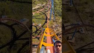 Roller coaster 🎢 🔥🙃🙃subscribe ♥️ adventure rollercoaster travel fun love song music [upl. by Pardo960]