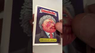 GarbagePailKids Chrome 6 Booster Pack Opening gpk booster chrome tcg ebay reddit asmr [upl. by Maxi]