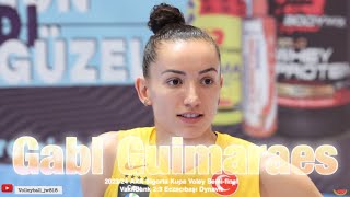 Gabi Guimaraes │ Brazil Captain │ VakıfBank vs Eczacıbaşı Dynavit │ 202324 Kupa Voley Yarı Final [upl. by Anilrats]