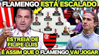 ZÉ ELIAS DEU O PAPO FILIPE LUIS no FLAMENGO VAI CALAR A BOCA DE MUITA GENTE FLAMENGO X CORINTHIANS [upl. by Yemorej]