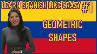 Learn Spanish Online  Common Geometric Shape Phrases [upl. by Prochora]