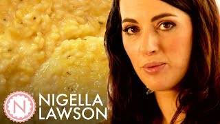 Nigella Lawsons Lemon Risotto  Nigella Bites [upl. by Airrej]