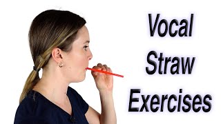 Vocal Straw Exercises SemiOccluded Vocal Tract Voice Therapy [upl. by Ignatia]