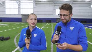 Around the 18  Defender Maya Galko on defensive chemistry and whats on her pregame playlist [upl. by Solraced30]