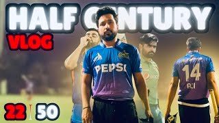 Masoom Azmi Knock Amazing 50 Runs😍🔥Thriller Shots😱Half Century🏏 IBA Ground [upl. by Lovel]