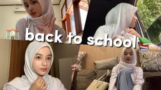 BACK TO SCHOOL  grwm  whats in my school bag  berbagi😻🍓 [upl. by Baggett584]