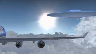 Air Force Ones encounter of the third kind  an FSX movie [upl. by Enelrac433]