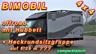 Bimobil HR 380💥Rundsitzgruppe Hubbett💥Mercedes Sprinter💥Allrad Wohnmobil Offroad Camper Testfahrt [upl. by Mintz]