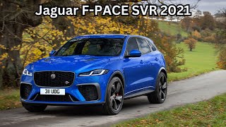 Jaguar F PACE SVR 2021 Facts  Jaguar FPace SVR 2021 review [upl. by Schram32]