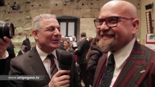 Unipegasotv  Inaugurazione anno accademico 20162017 Francesco Fimmanò [upl. by Auqinahc]