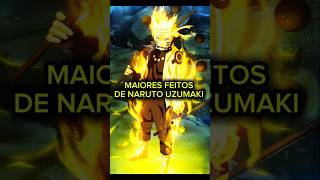 Maiores feitos de Naruto Uzumaki🤯 narutoshippuden shorts anime [upl. by Platas]