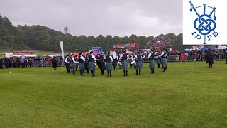 Inveraray and Districts Grade 1 Big MSR at The British Pipe Band Championships 2024 [upl. by Elatia]