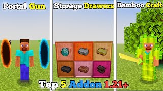 😯The 5 Best survival Minecraft PE Mods Pocket Edition 12112130 [upl. by Arratoon363]