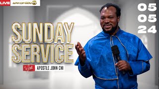 THE AGCOM SUNDAY SERVICE BROADCAST WITH APOSTLE JOHN CHI 5052024 [upl. by Araminta]