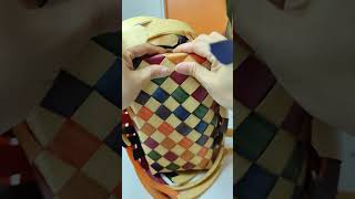 HOW TO SHAPE THE RECTANGLE diy bag handmade [upl. by Poul]