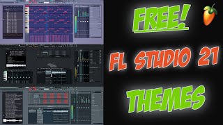 Free FL Studio 21 Themes by Cool WAV [upl. by Geoffry]