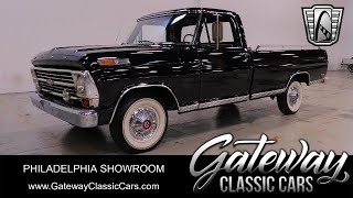 1968 Ford F100 1234PHY Gateway Classic Cars of Philadelphia [upl. by Ching267]