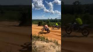 yz450f gives sherco 450 back tire hit and clear fyp viralvideo viralshort dragracing fun [upl. by Acinorahs]