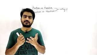 Why proton is Positive and Neutron is Neutral  Electrostatics chapter 1 class 12  Er Suhayl Khan [upl. by Dammahom]