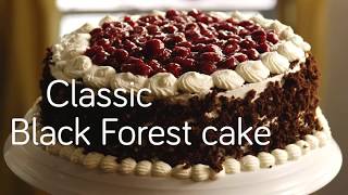 Classic Black Forest cake [upl. by Rofotsirk]