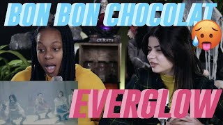 EVERGLOW 에버글로우 봉봉쇼콜라 Bon Bon Chocolat MV Reaction [upl. by Kcinomod]