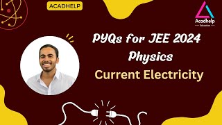 Day9  PYQs of Current Electricity  45 Days Hard Challenge JEE 2024 [upl. by Sessler934]