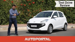 2018 Hyundai Santro Test Drive Review  Autoportal [upl. by Dijam]