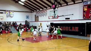 Taholah High School Girls BB vs Mary M Knight [upl. by Zehc]