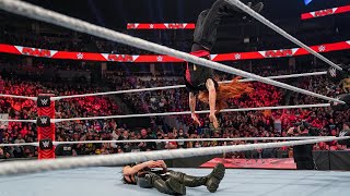 Lita brings back the Moonsault to make emphatic statement to Becky Lynch [upl. by Roon]