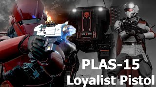 Helldivers 2 PLAS 15 Loyalist Pistol amp SMG Reprimand Super Helldive Test [upl. by Etnohc34]